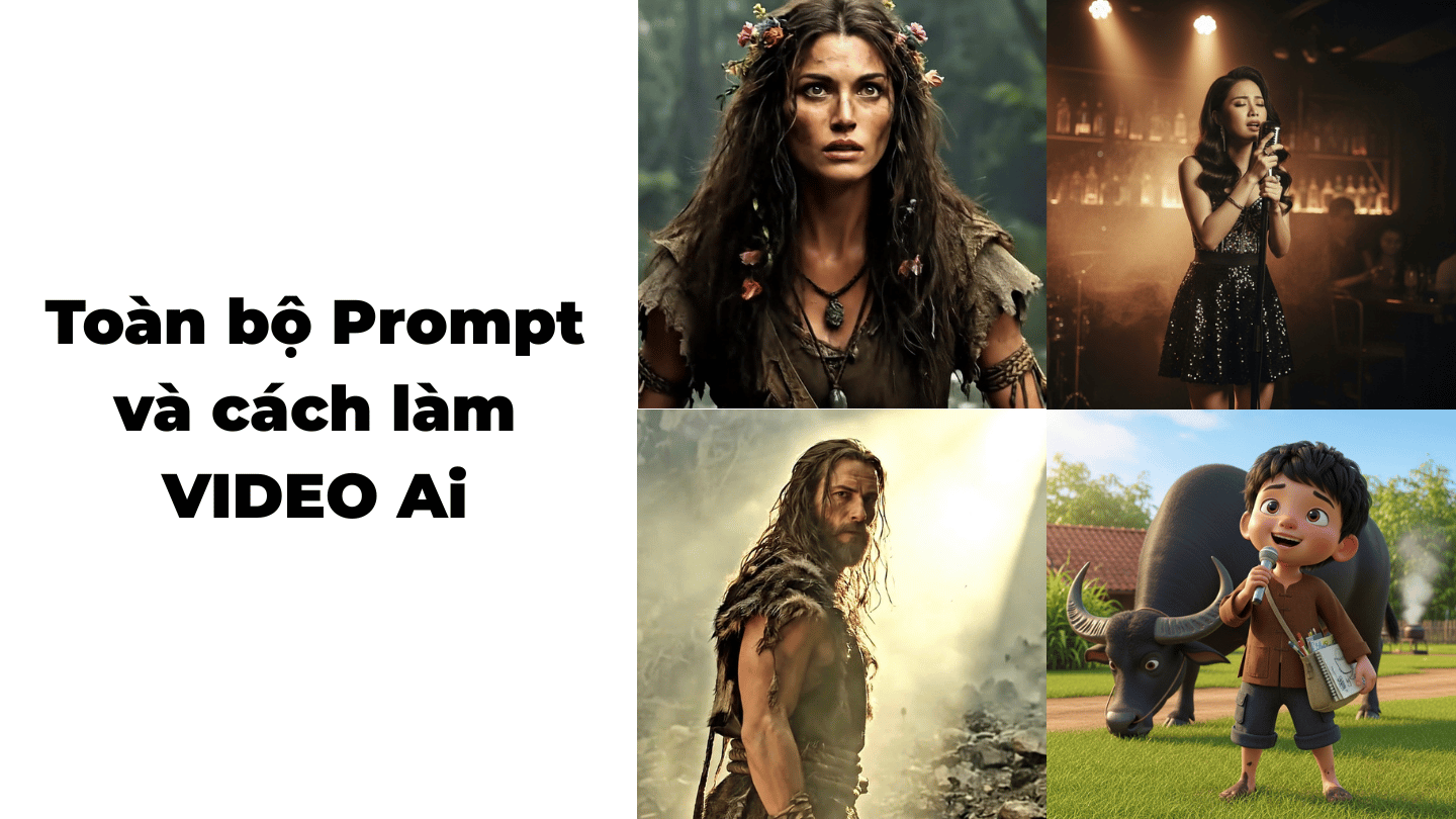 Toàn bộ Prompt và cách làm VIDEO AI hot nhất